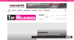 Desktop Screenshot of burgbergblick.de